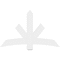 Ekena Millwork Alberta Architectural Grade PVC Gable Bracket, 60"W x 37 1/2"H x 2"D x 6"F, 15/12 Pitch GBP060X38X0206ALB00 - alternate 2